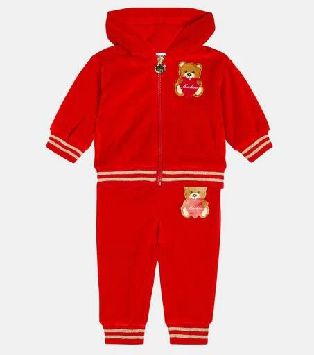Moschino Baby Teddy Bear printed tracksuit 2