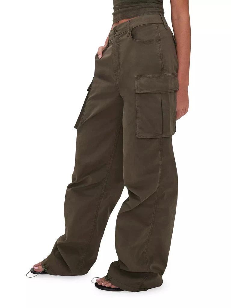 Good American Wide-Leg Cargo Pants 4