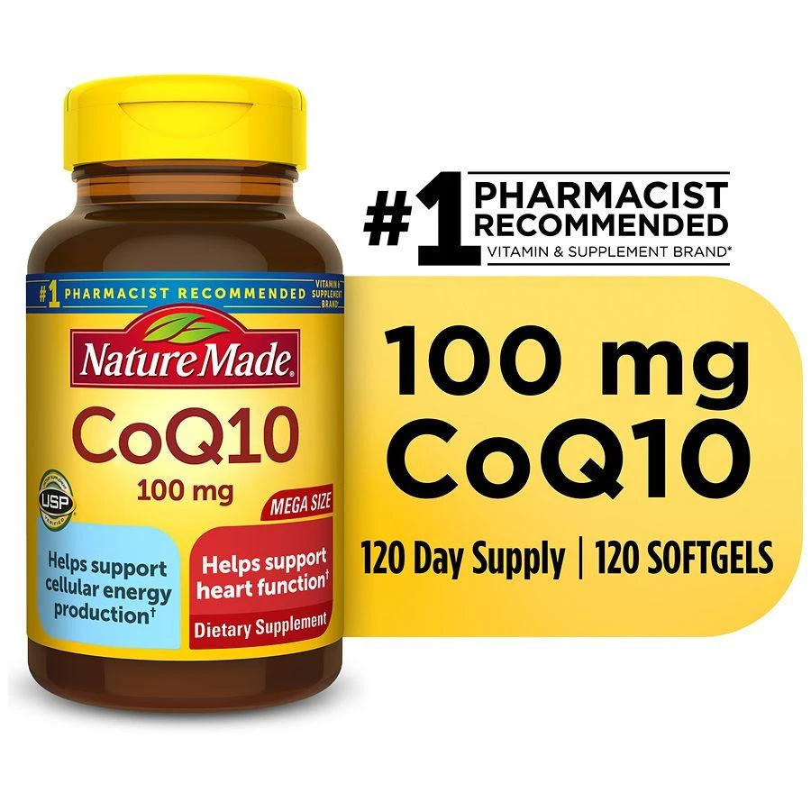 Nature Made CoQ10 100 mg Softgels 7