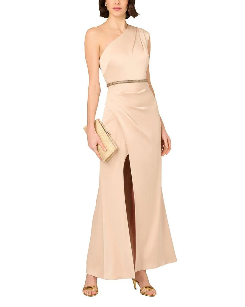 Aidan Mattox One Shoulder Dress 6