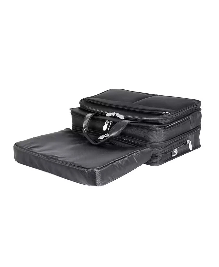 McKlein Walton, 17" Expandable Double Compartment Laptop Briefcase 10