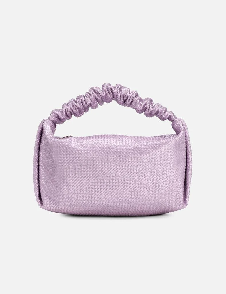 Alexander Wang Satin Scrunchie Mini Bag with Clear Beads 1