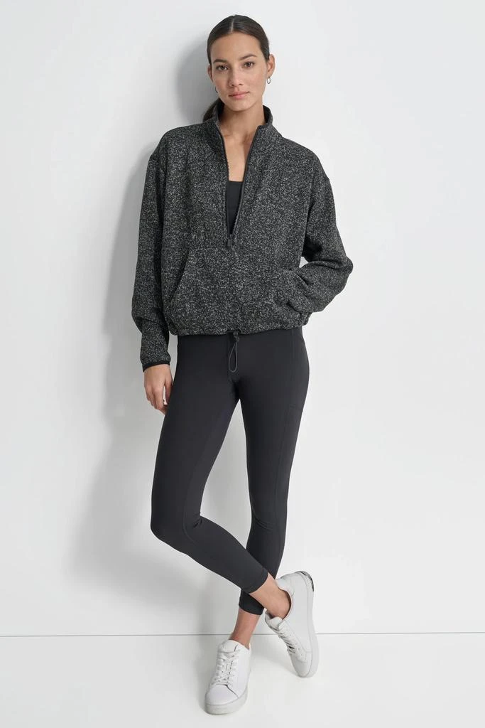 DKNY HALF ZIP FLEECE PULLOVER 3