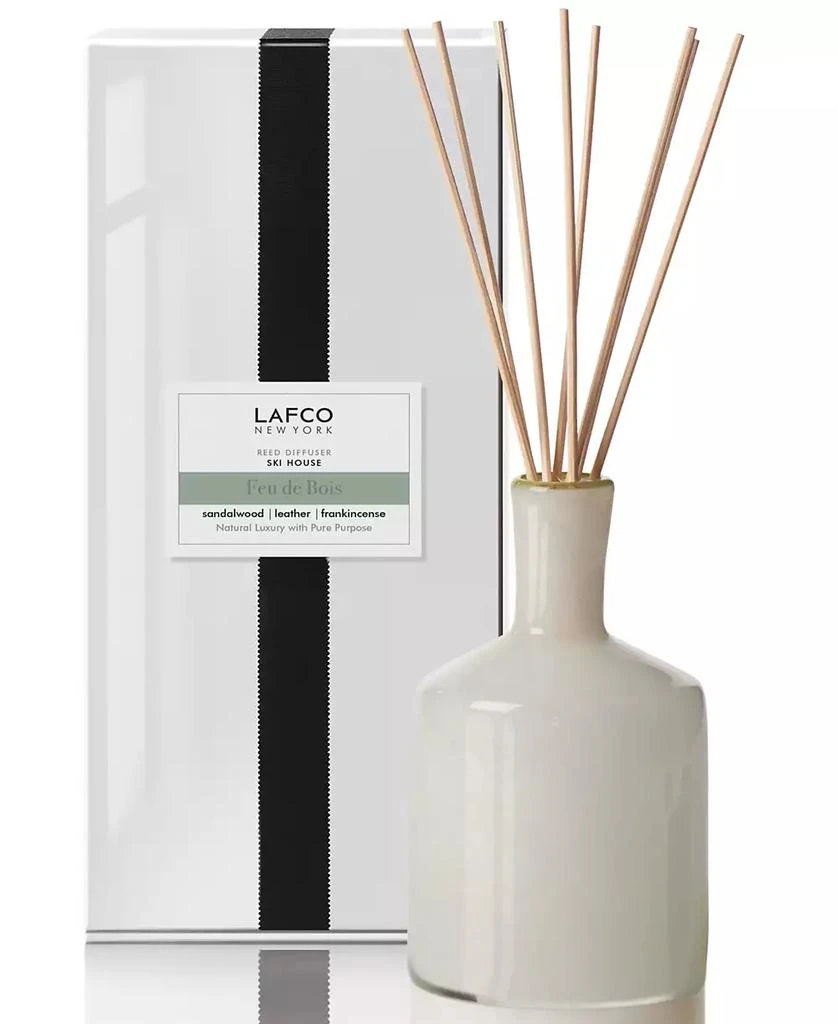 LAFCO New York Feu de Bois Ski House Classic Reed Diffuser, 6-oz.