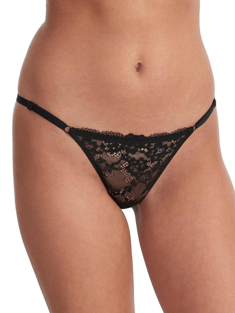 Camio Mio Women's Adjustable Lace G-String 1