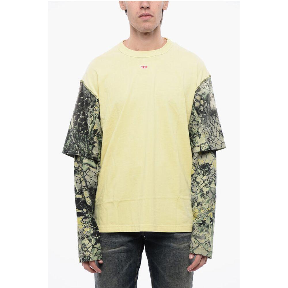 【DIESEL】T-Wesher-Q2 Diesel Gray T-Wesher-Q2 T-shirt M - T-Shirts - BeyondStyle