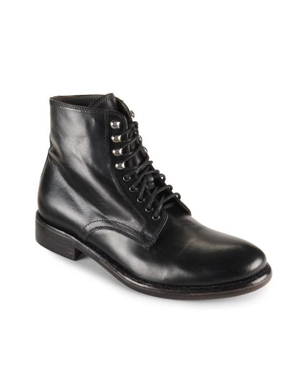 Jo Ghost Leather Hiker Ankle Boots 2