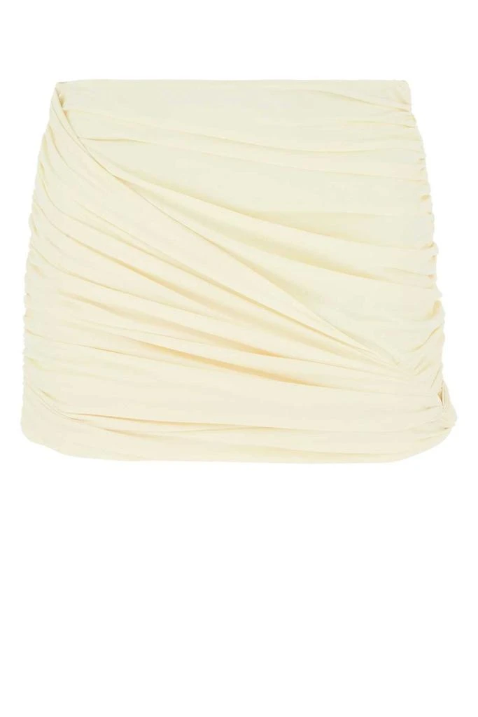 Magda Butrym Magda Butrym Ruched Draped Jersey Mini Skirt 2