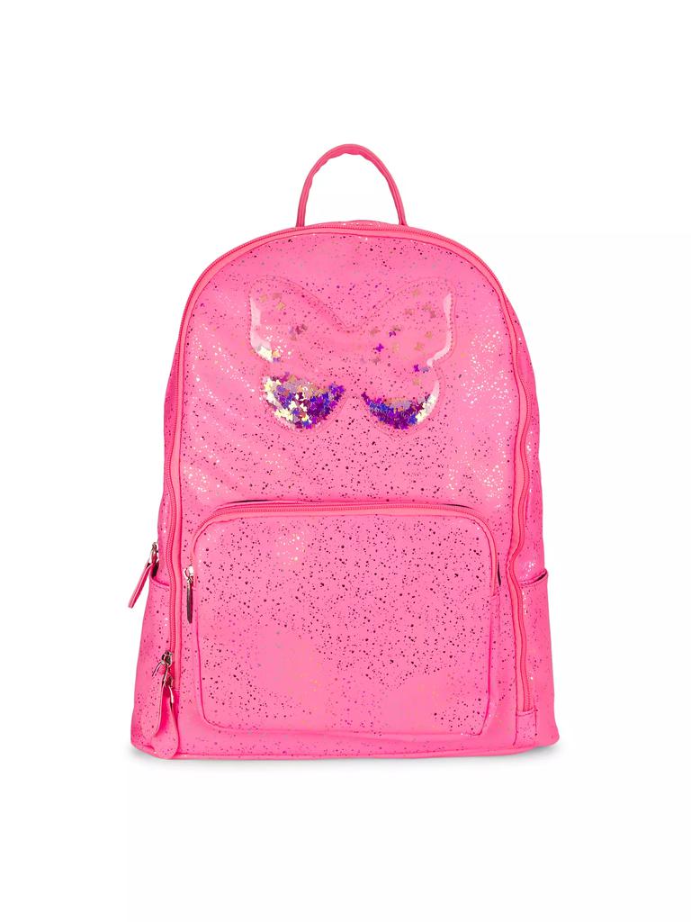 Bari Lynn Girl's​ Butterfly Confetti Backpack