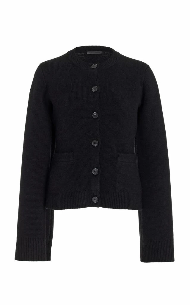 Jenni Kayne Jenni Kayne - Cooper Wool And Cashmere-Blend Cardigan - Black - S - Moda Operandi 1