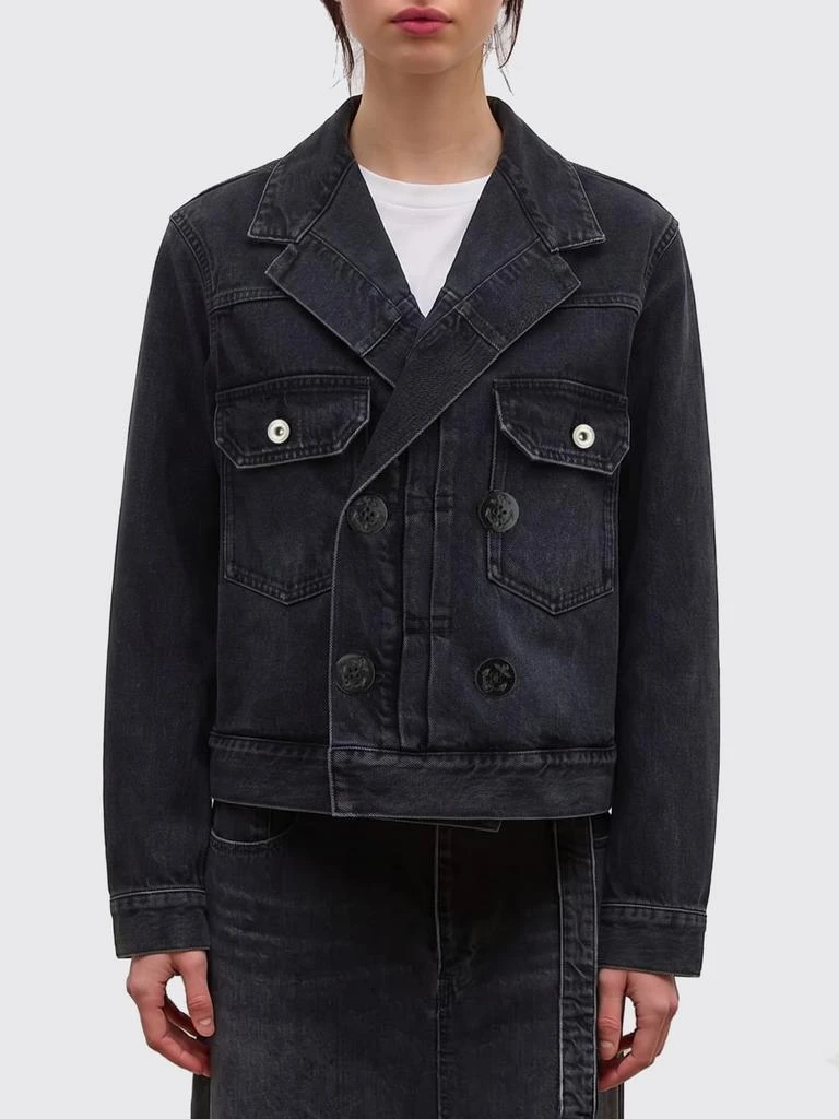 Sacai Sacai Double-Breasted Denim Jacket