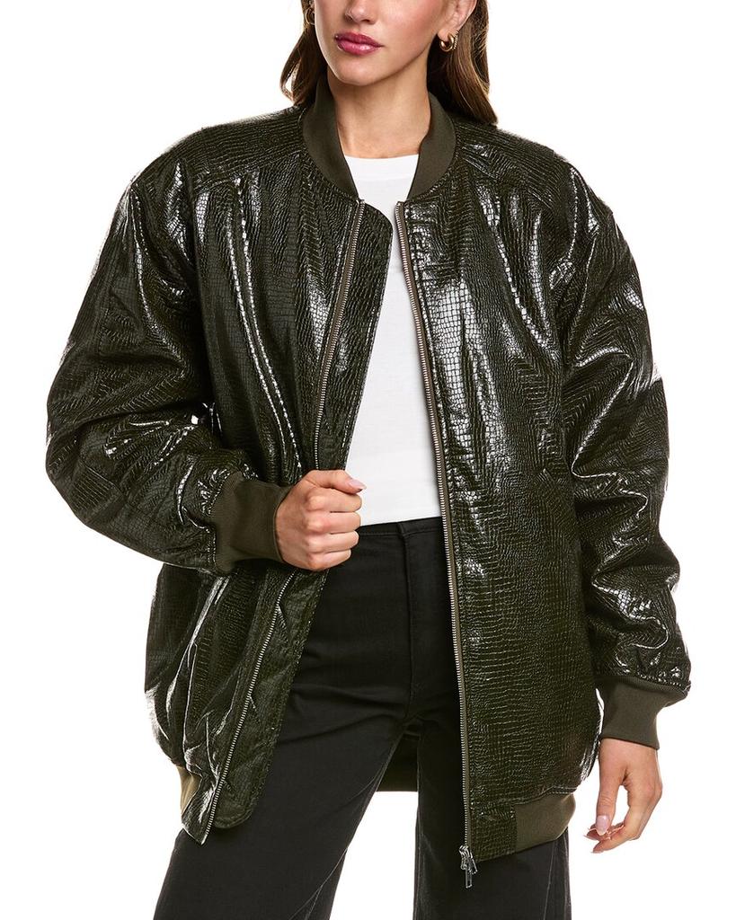 Beulah Faux Alligator Jacket