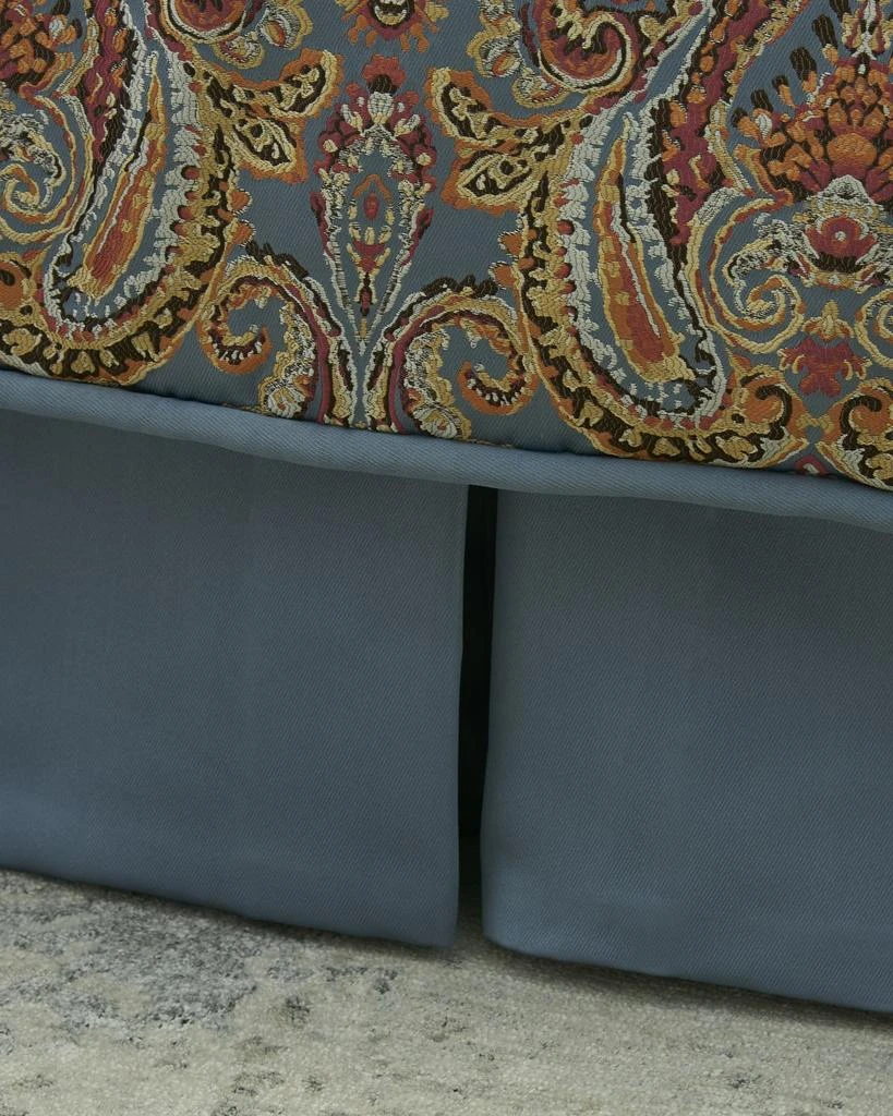 Austin Horn Collection Rowen Box Pleated Dust Skirt, Queen