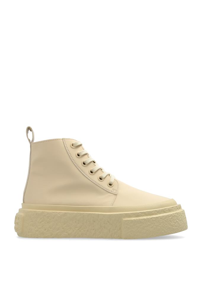 Shop MM6 Maison Margiela Platform Ankle Boots on Sale at