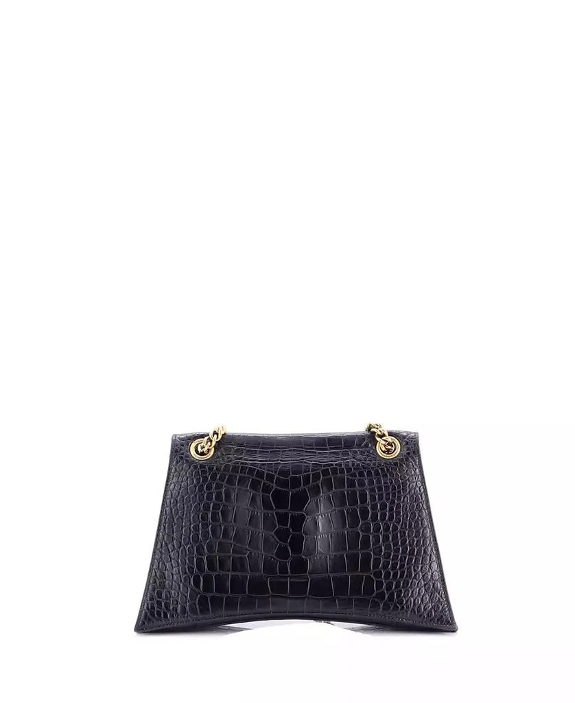 Pre-Owned Balenciaga Medium Crush Chain Flap Bag Leather 5