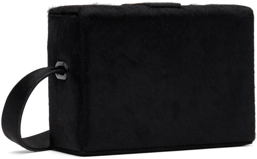Shop Black Pony Hair Solely Box Bag on Sale at BeyondStyle – Get