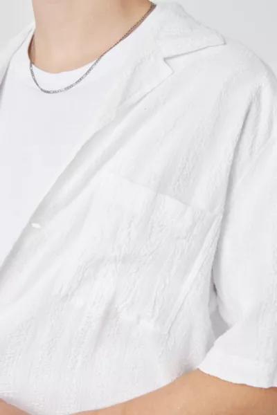 Barney Cools Barney Cools Textured Seersucker Resort Shirt