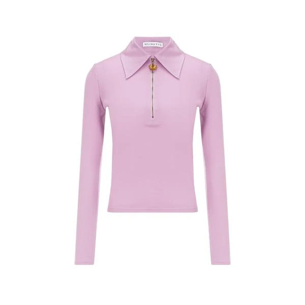 Rejina Pyo Knitted polo shirt 1