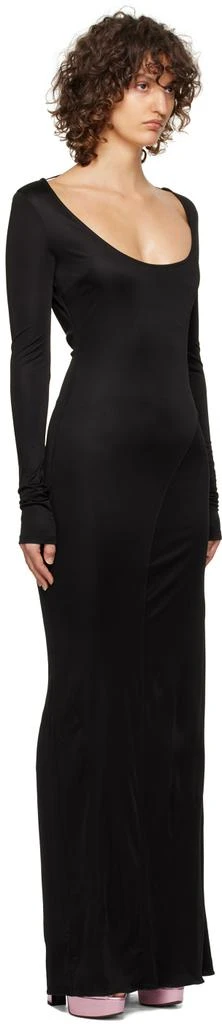 Tom Ford Black Low Back Maxi Dress 2