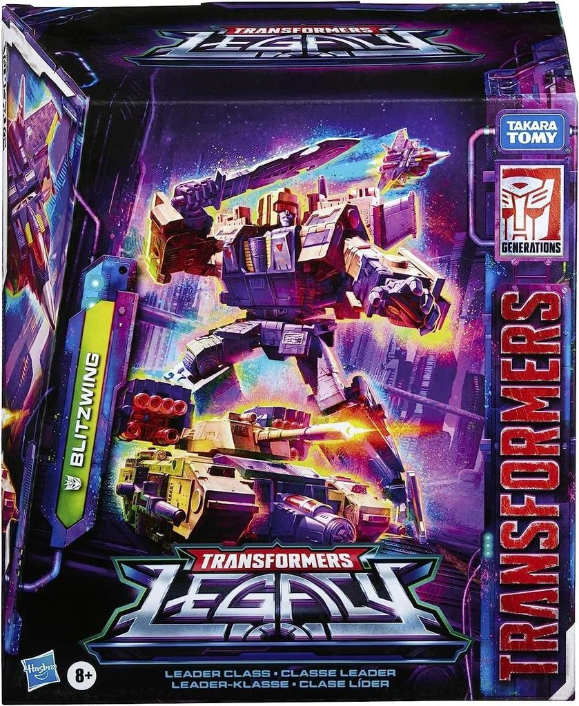 Transformers Transformers Toys Generations Legacy Series Leader Blitzwing Triple Changer Action Figure - Kids Ages 8 and Up, 7-inch 4