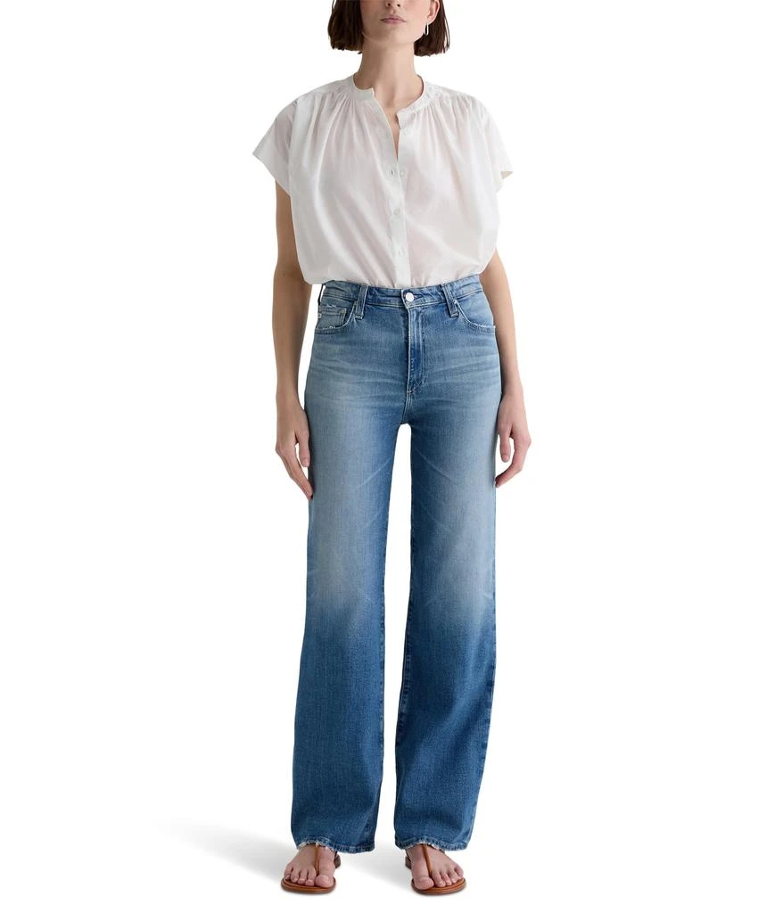AG Jeans Kora High-Rise Wide Leg in 13 Years Palermo 6