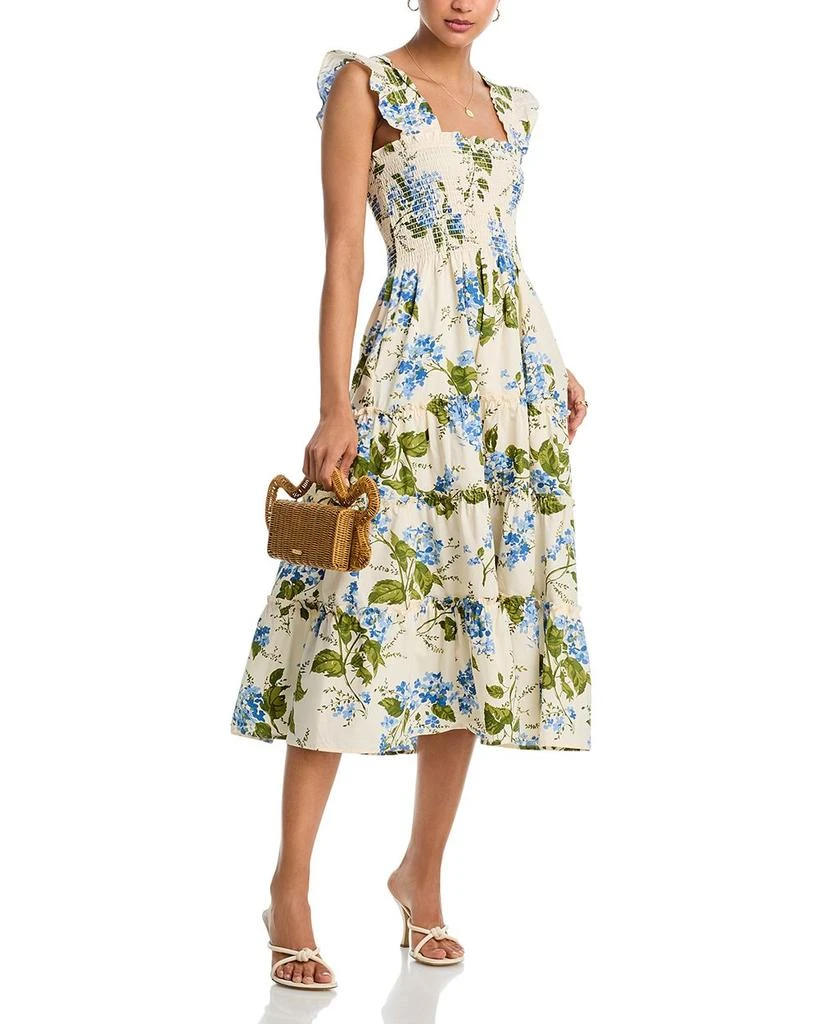 AQUA Calypso Tiered Smocked Dress - Exclusive 3