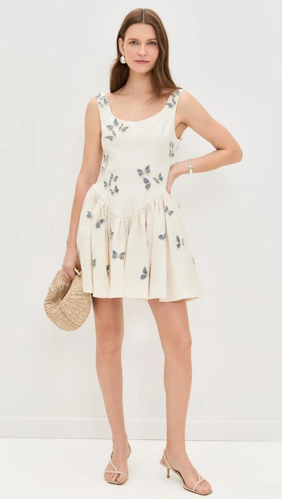 Agua by Agua Bendita Pluma Lymanopoda Mini Dress 1