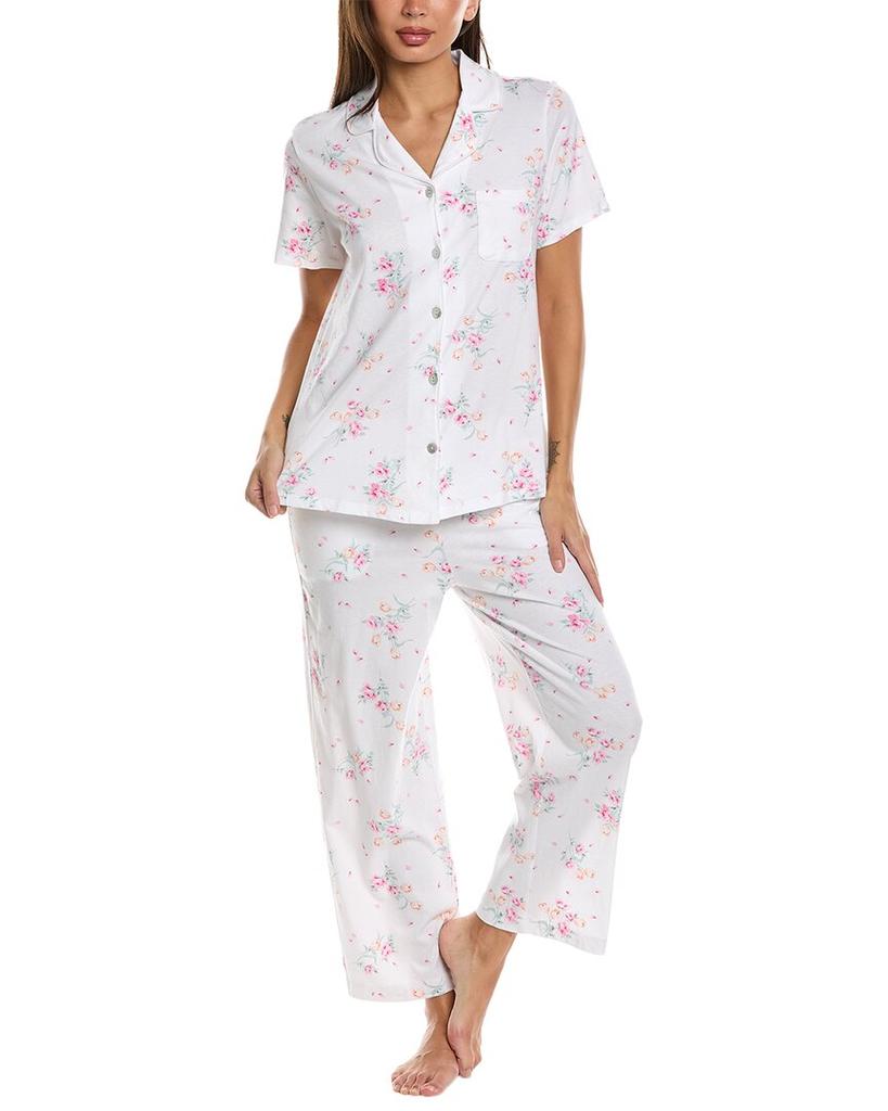 Carole Hochman Carole Hochman 2pc Notch Collar Capri Pajama Set
