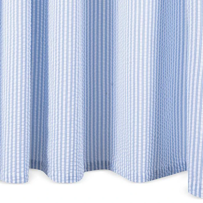 Matouk Matteo Seersucker Shower Curtain