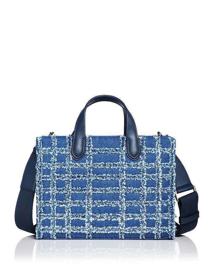 Michael Kors Michael Kors Gigi Small East West Denim Messenger Tote 5