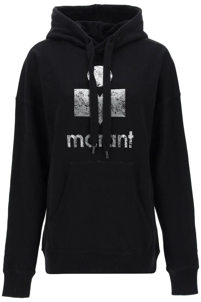 Isabel Marant mansel sweatshirt with metallic logo 1