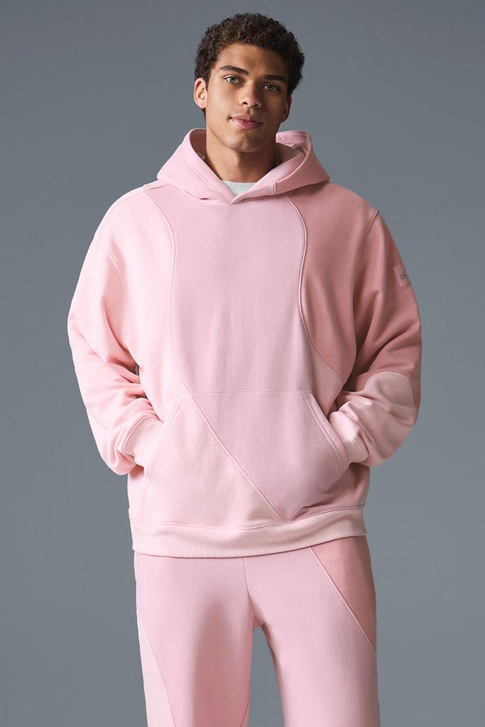 Alo Make Waves Hoodie - Sunset Pink Tonal