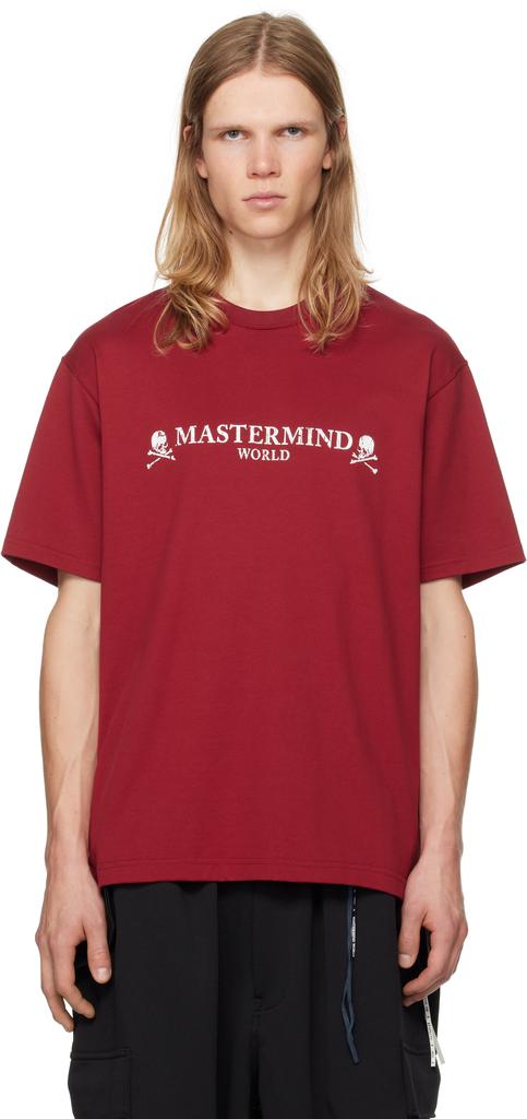 mastermind WORLD Red Logo T-shirt