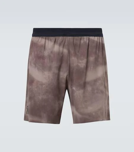 On Printed technical shorts 1