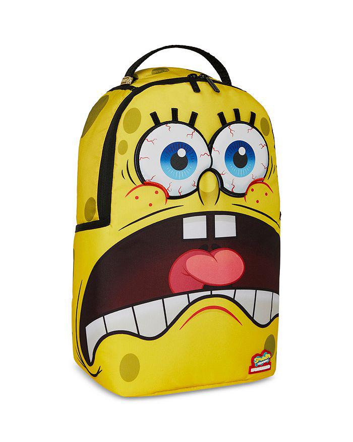 SprayGround SpongeBob Removable Eyes DLXR Backpack