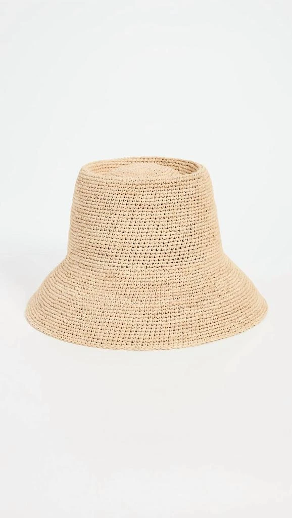 Janessa Leone Janessa Leone - Women's Felix Bucket Packable Raffia Straw Hat 1