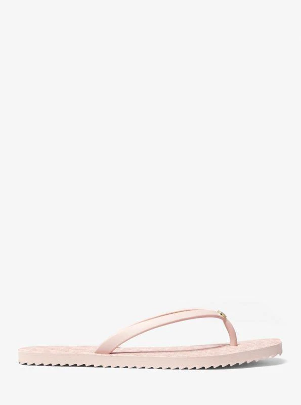 Michael Kors Jinx Logo Flip Flop 2