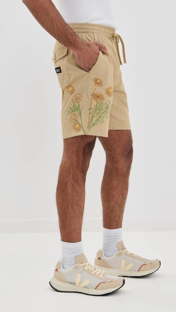 Universal Works Universal Works X Flower Mountain Beach Shorts 7.5" 3