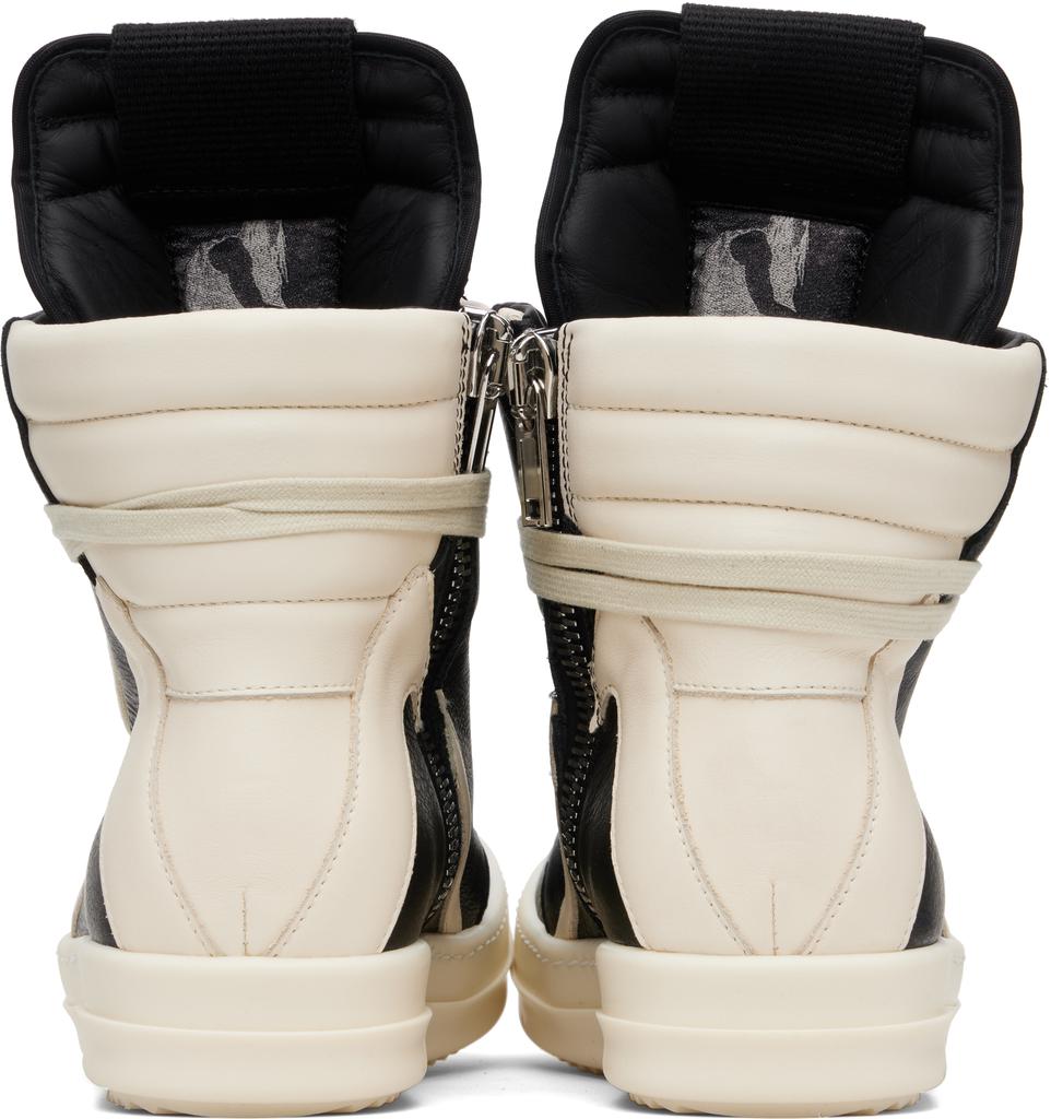 Rick Owens Black Concordians Geobasket Sneakers