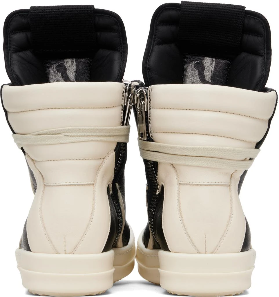 Rick Owens Black Concordians Geobasket Sneakers 2