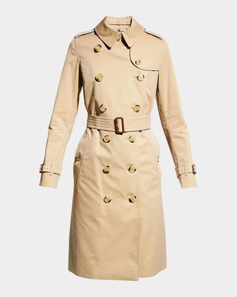 Burberry Kensington Heritage Belted Long Trench Coat 1