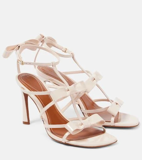 Zimmermann Tux 85 bow-detail leather sandals 1