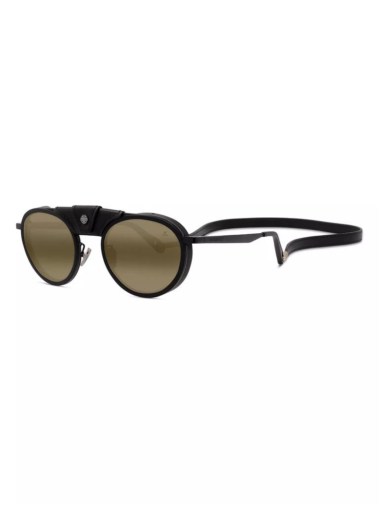 Vuarnet Glacier 01 52MM Round Sunglasses 9