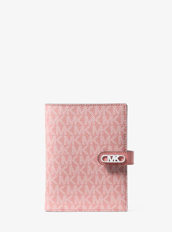Michael Kors Empire Medium Signature Logo Passport Wallet