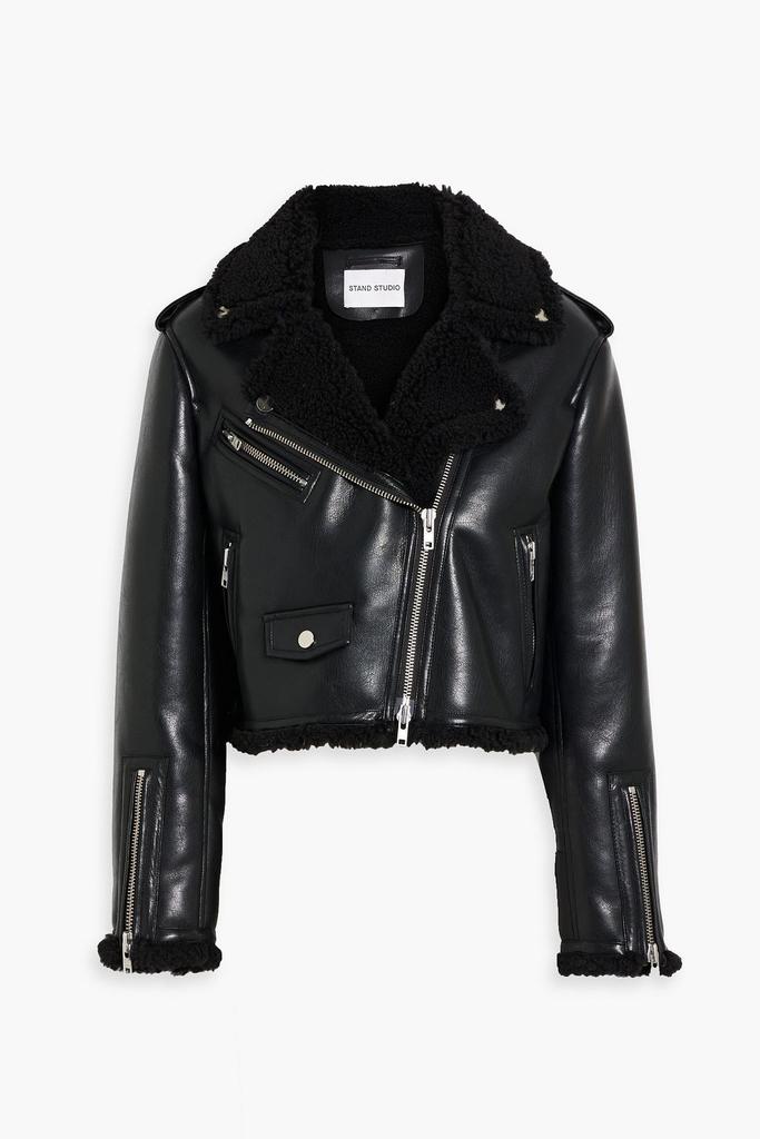 ジャケット・アウター STAND STUDIO eco leather coat STAND STUDIO | Leather jackets | STAND STUDIO