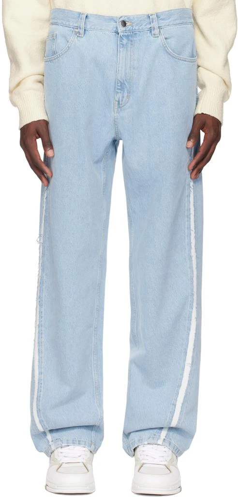 Axel Arigato Blue Studio Stripe Jeans 1