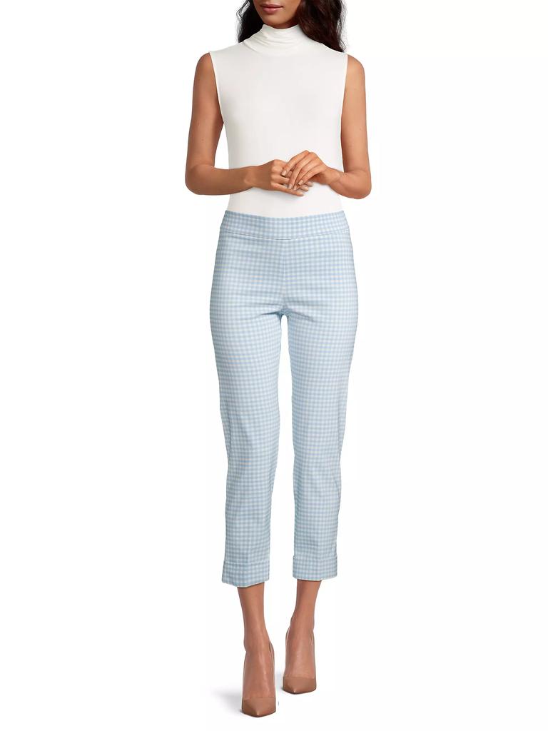 Avenue Montaigne Oliver Gingham Crop Pants