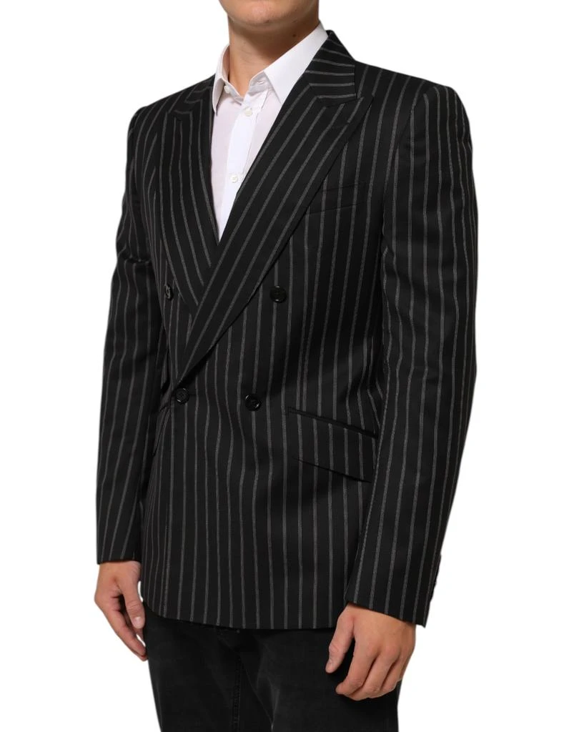 Dolce 
Gabbana Stripes SICILIA 1 Button Suit Men
s Blazer 2