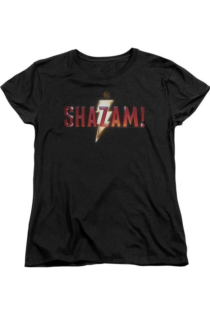 Gildan Shazam Movie Shazam Logo Short Sleeve Women´s Tee / T-Shirt 1