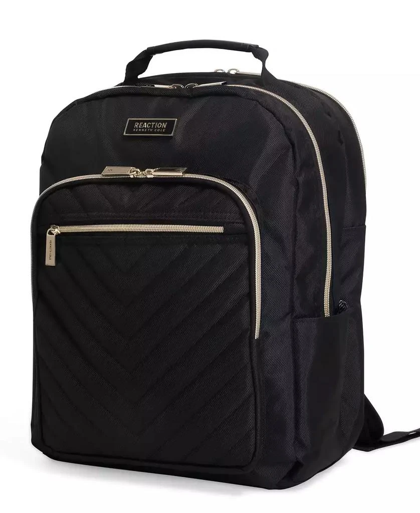 Kenneth Cole Chelsea Women's Chevron Quilted 15-Inch Laptop & Tablet Fashion Travel Backpack 4